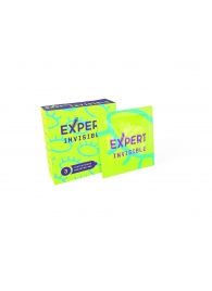 Ультратонкие презервативы Expert Invisible - 3 шт. - Expert - купить с доставкой в Смоленске