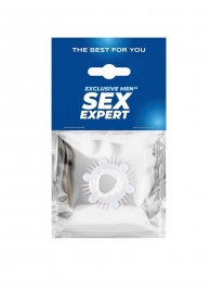 Стимулирующая насадка на пенис с несколькими видами рельефа - Sex Expert - в Смоленске купить с доставкой