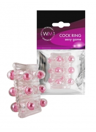 Прозрачная сквозная насадка на пенис с цветными шариками - Erowoman-Eroman - в Смоленске купить с доставкой