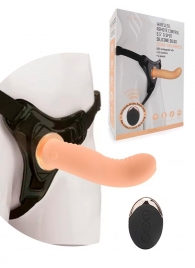 Женский вибрострапон со съемной насадкой и пультом ДУ - Erokay - купить с доставкой в Смоленске