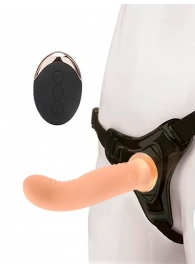 Женский вибрострапон со съемной насадкой и пультом ДУ - Erokay - купить с доставкой в Смоленске