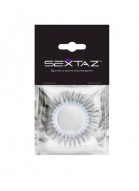 Круглое эрекционное кольцо с длинными «ресничками» - Sextaz - в Смоленске купить с доставкой