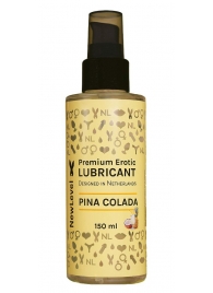 Ароматизированный лубрикант на водной основе NewLevel Pina Colada - 150 мл. - NewLevel - купить с доставкой в Смоленске