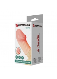 Телесная насадка на пенис Huel - 9 см. - Baile - в Смоленске купить с доставкой