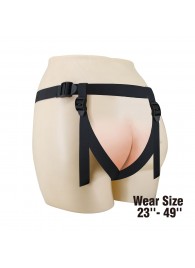 Черные трусики харнесс с платформой Caludio I - Baile - купить с доставкой в Смоленске