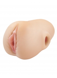 Телесный мастурбатор-вагина Pussy Pounder Squeeze Stroker - Pipedream - в Смоленске купить с доставкой