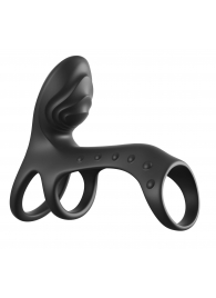 Черная насадка на пенис Ultimate Couples Cage Pro - Pipedream - в Смоленске купить с доставкой