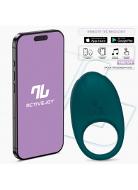 Зеленое интерактивное виброкольцо Ringo - Intoyou - в Смоленске купить с доставкой