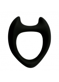 Черное эрекционное кольцо с рожками Wooomy Toro M - Adrien Lastic - в Смоленске купить с доставкой
