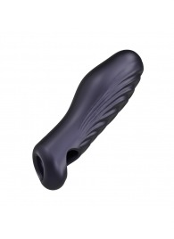 Сливовая силиконовая насадка на пенис с подхватом Manwan Ryzer - Manwan - в Смоленске купить с доставкой