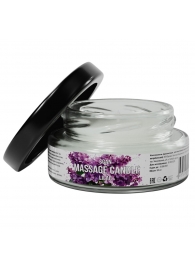 Массажная свеча «Сирень» - 50 мл. - SGAN - купить с доставкой в Смоленске