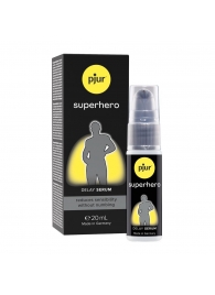 Пролонгатор-сыворотка pjur Superhero Delay Serum - 20 мл. - Pjur - купить с доставкой в Смоленске