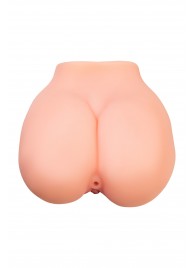 Реалистичный мастурбатор в форме попки с 2 любовными входами - No Name - в Смоленске купить с доставкой