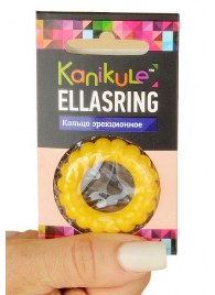 Цветное рельефное эрекционное кольцо Ellasring - Sitabella - в Смоленске купить с доставкой