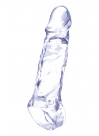 Прозрачная насадка-удлинитель Length Enhancer с подхватом - 16 см. - NMC - в Смоленске купить с доставкой