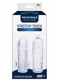 Набор из 2 прозрачных насадок на член Seductive Tickler Sleeves Set - NMC - в Смоленске купить с доставкой