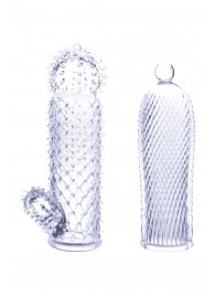 Набор из 2 прозрачных насадок на член Seductive Tickler Sleeves - NMC - в Смоленске купить с доставкой