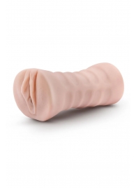 Телесный мастурбатор-вагина Ayumi с вибрацией - Blush Novelties - в Смоленске купить с доставкой