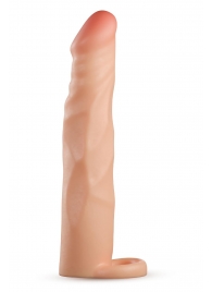 Телесная насадка-удлинитель Fortitude с подхватом - 17,7 см. - Blush Novelties - в Смоленске купить с доставкой