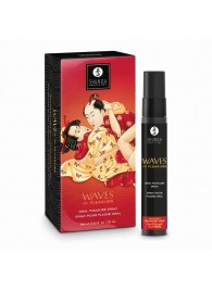 Оральный спрей Waves of Pleasure с ароматом клубники и шампанского - 20 мл. - Shunga - купить с доставкой в Смоленске