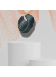 Серый сквозной мастурбатор с вибрацией Manwan Starter - Manwan - в Смоленске купить с доставкой