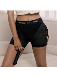 Трусики-шорты для фиксации насадок Strap-on-me Harness Lingerie Halo - size XS - Strap-on-me - купить с доставкой в Смоленске