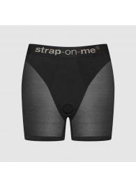 Трусики-шорты для фиксации насадок Strap-on-me Harness Lingerie Halo - size M - Strap-on-me - купить с доставкой в Смоленске