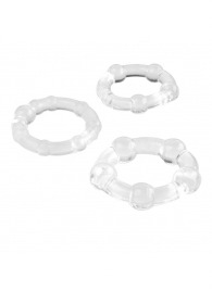 Набор из 3 эрекционных прозрачных колец - Boys of Toys - в Смоленске купить с доставкой