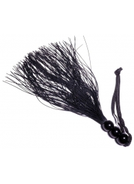 Черная силиконовая плетка - 25,4 см. - Boys of Toys - купить с доставкой в Смоленске