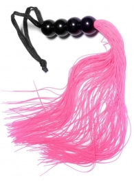 Розовая силиконовая плеть - 35,5 см. - Boys of Toys - купить с доставкой в Смоленске