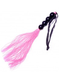 Розовая силиконовая плеть - 35,5 см. - Boys of Toys - купить с доставкой в Смоленске