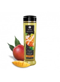 Массажное масло для тела Luscious Mango с ароматом манго - 240 мл. - Shunga - купить с доставкой в Смоленске