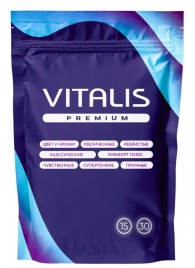 Супертонкие презервативы VITALIS Premium Super Thin - 15 шт. - Vitalis - купить с доставкой в Смоленске