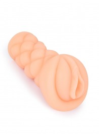 Телесный мастурбатор-вагина с вибропулей и эрекционными кольцами в комплекте - Sexy Girl - в Смоленске купить с доставкой