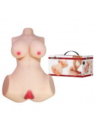 Мастурбатор-торс Aveline с 2 любовными тоннелями - Baile - в Смоленске купить с доставкой