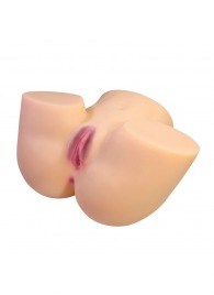 Телесный мастурбатор Liora с 2 любовными тоннелями - Baile - в Смоленске купить с доставкой