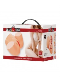 Телесный мастурбатор Liora с вибрацией - Baile - в Смоленске купить с доставкой