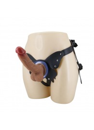 Поясной страпон Wells: трусики в форме бабочки и фаллоимитатор-насадка - Baile - купить с доставкой в Смоленске