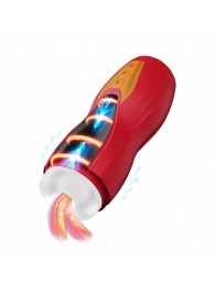 Интерактивный мастурбатор Solara с нагревом, вибрацией и поступательными движениями - Shots Media BV - в Смоленске купить с доставкой