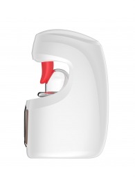 Белый мастурбатор с язычком и возвратно-поступательными движениями - Secwell - в Смоленске купить с доставкой