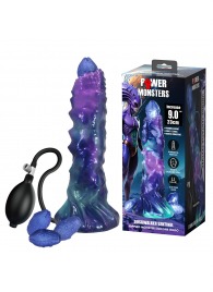 Фиолетовый яйцеродящий фаллоимитатор Duskwalker Sentinal на присоске - 22,4 см. - Baile - купить с доставкой в Смоленске