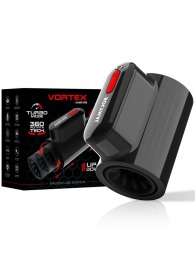 Черный автоматический мастурбатор с режимами поступательных движений и ротации - JAMYJOB - в Смоленске купить с доставкой