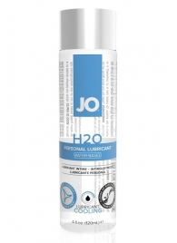 Охлаждающий лубрикант на водной основе JO Personal Lubricant H2O COOLING - 120 мл. - System JO - купить с доставкой в Смоленске