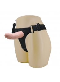 Реалистичный страпон-фаллоимитатор на трусиках Ultra Passionate Harness - 15 см. - Baile - купить с доставкой в Смоленске
