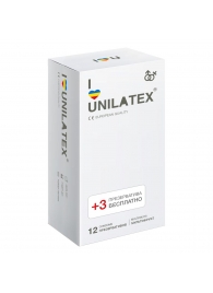 Разноцветные ароматизированные презервативы Unilatex Multifruit  - 12 шт. + 3 шт. в подарок - Unilatex - купить с доставкой в Смоленске