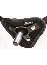 Вибрострапон с двумя насадками UniStrap - 18 и 18 см. - LOVETOY (А-Полимер) - купить с доставкой в Смоленске