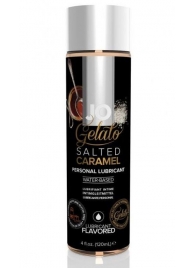Лубрикант с ароматом солёной карамели JO GELATO SALTED CARAMEL - 120 мл. - System JO - купить с доставкой в Смоленске