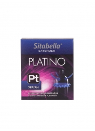 Стимулирующая насадка с усиками и шипиками Platino  Ураган - Sitabella - купить с доставкой в Смоленске