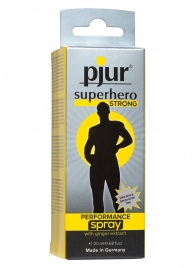 Спрей-пролонгатор длительного действия pjur SUPERHERO Strong Spray - 20 мл. - Pjur - купить с доставкой в Смоленске