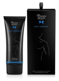 Возбуждающий крем для мужчин Nuit Ardente Creme Performante Plaisirs Secrets - 60 мл. - Plaisir Secret - купить с доставкой в Смоленске